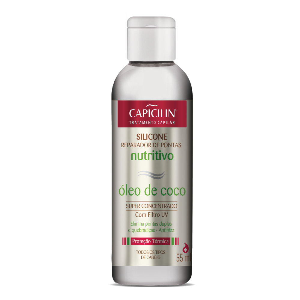 Silicone Reparador Capicilin Óleo de Coco 55ml