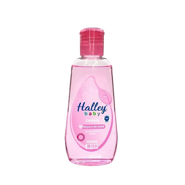Colônia Infantil Halley Baby Rosa 100ml