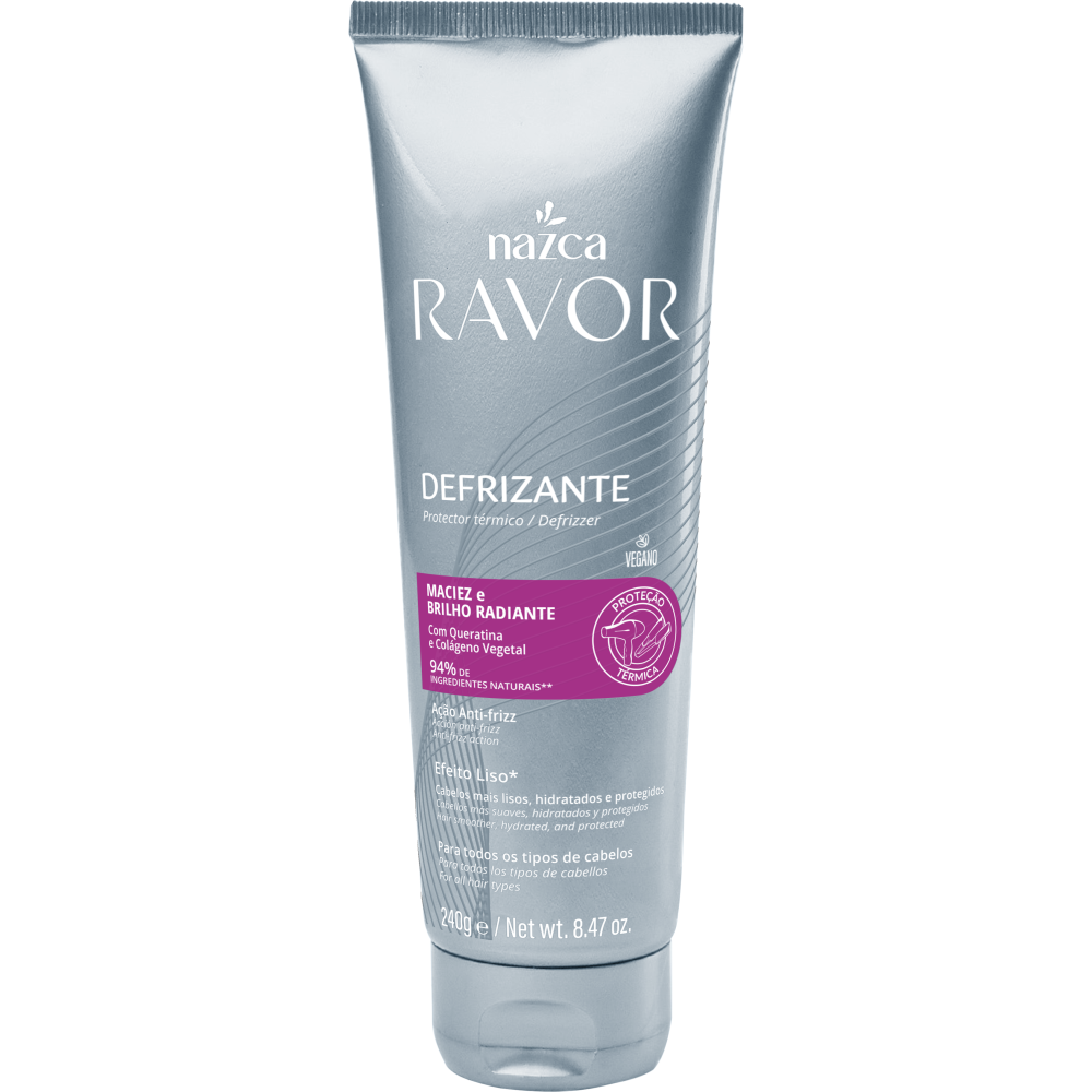 Defrizante Nazca Ravor Maciez E Brilho 240G
