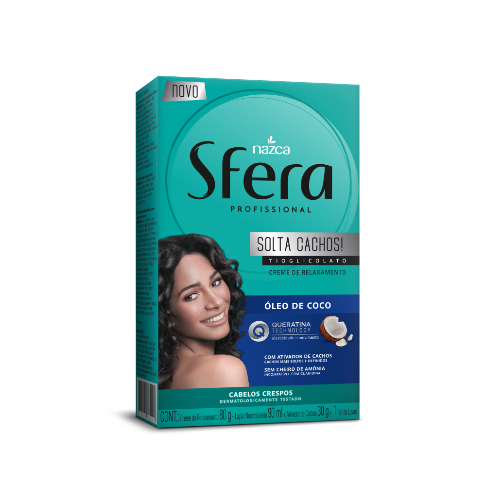 Kit Alisante Nazca Sfera Profissional Solta Cachos