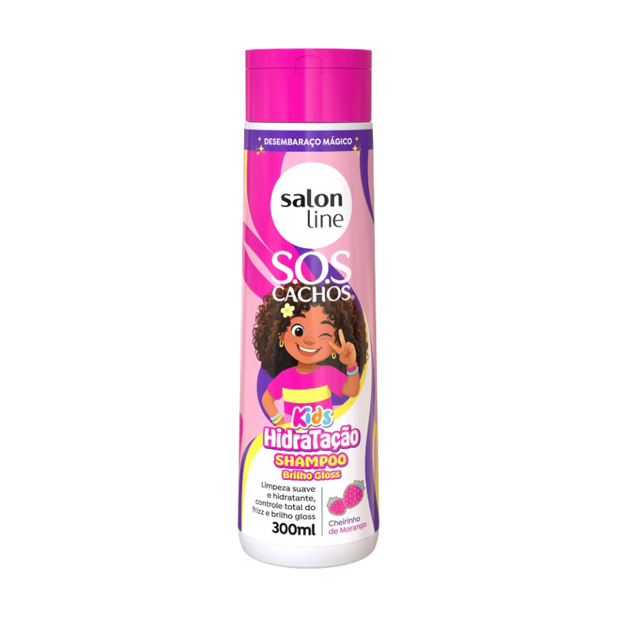 Shampoo Salon Line S.O.S Cachos Kids Hidratação 300ml