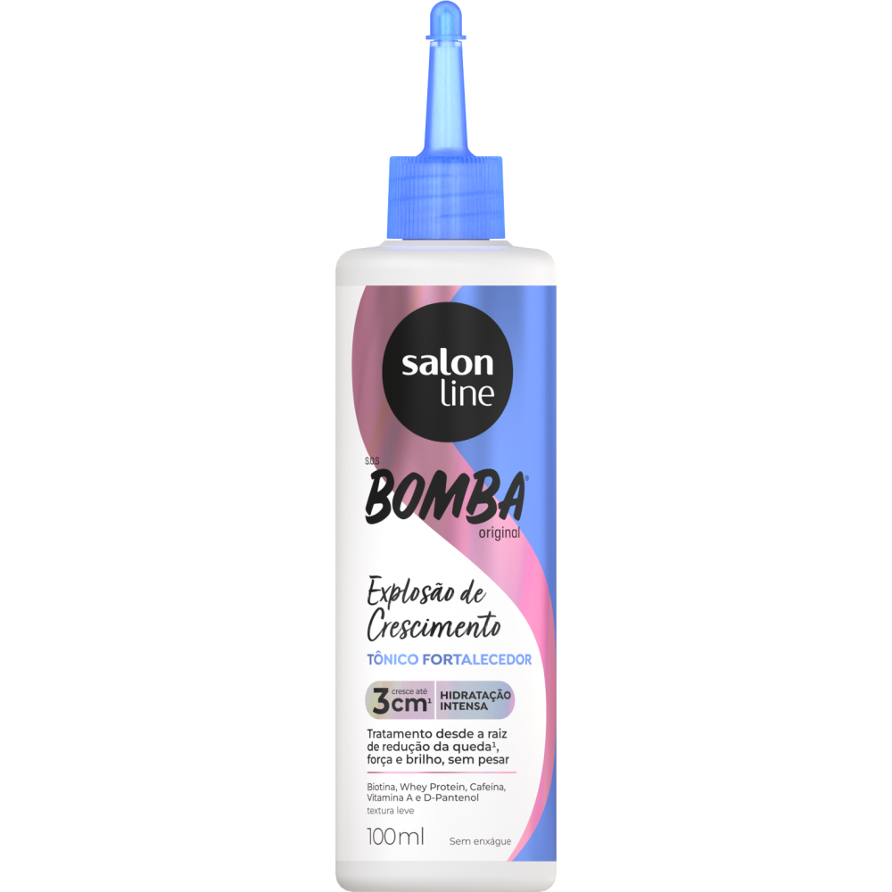 Tônico Fortalecedor Salon Line S.O.S Bomba Crescimento Acelerado 100ml