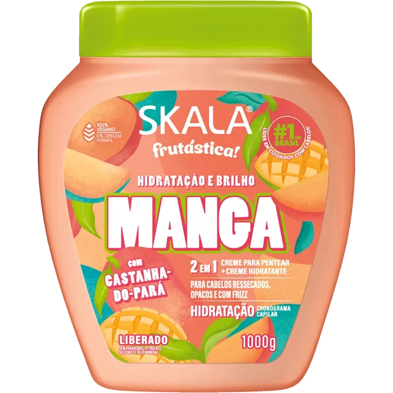 Creme De Tratamento Skala Frutástica Manga Com Castanha-Do-Pará 1Kg