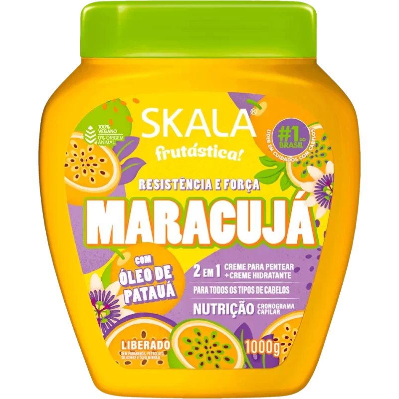 Creme De Tratamento Skala Frutástica Maracujá Com Óleo De Patauá 1Kg