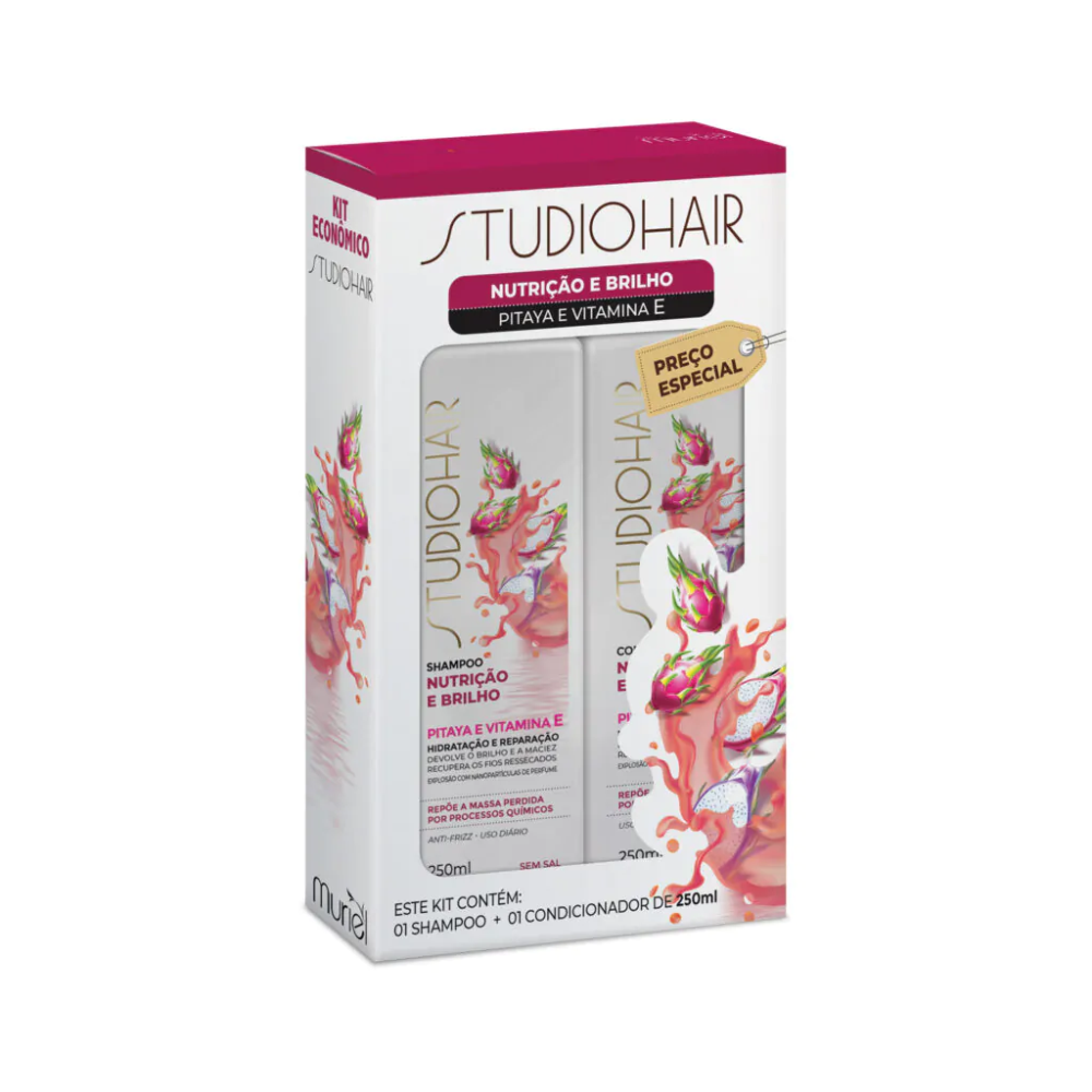 Kit Muriel Studio Hair Shampoo + Condicionador 250ml