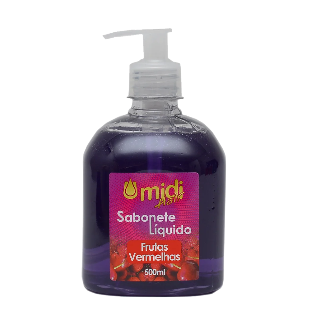 Sabonete Líquido Umidi Hair Frutas Vermelhas 500ml