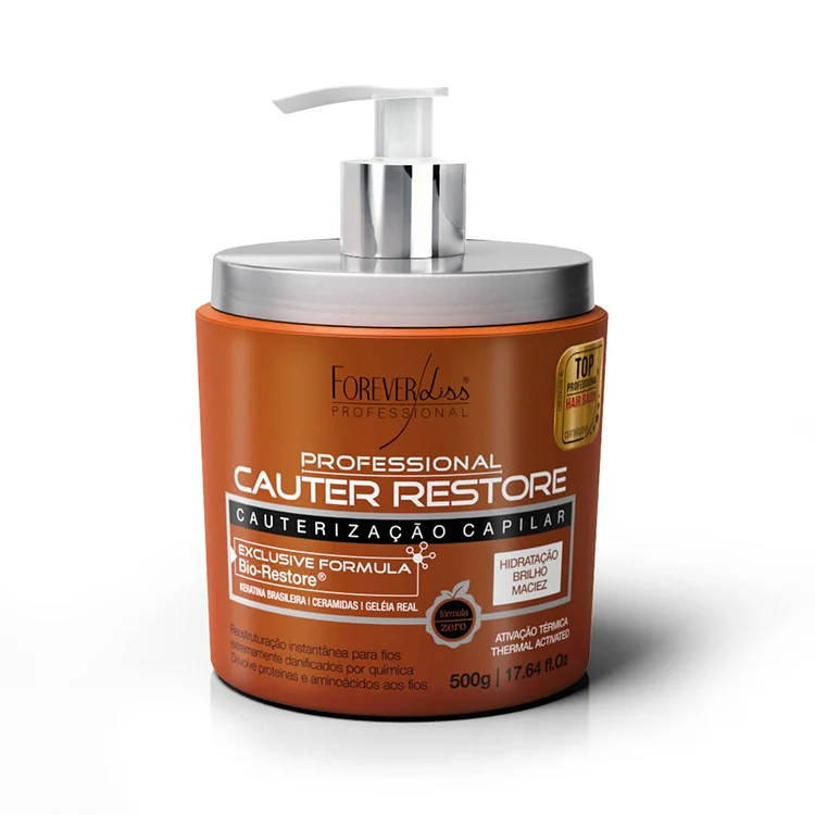 Máscara Forever Liss Cauter Restore 500G
