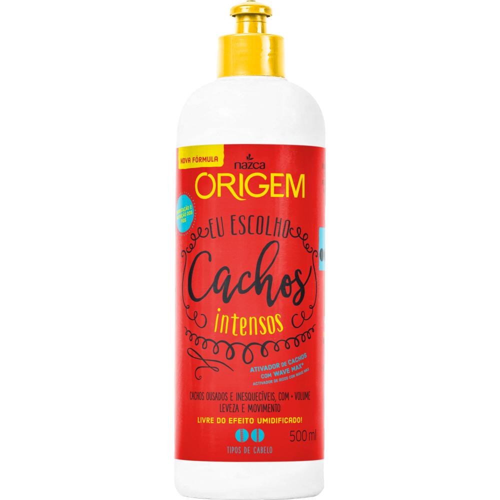Ativador De Cachos Origem Manutenção Intensa 500ml