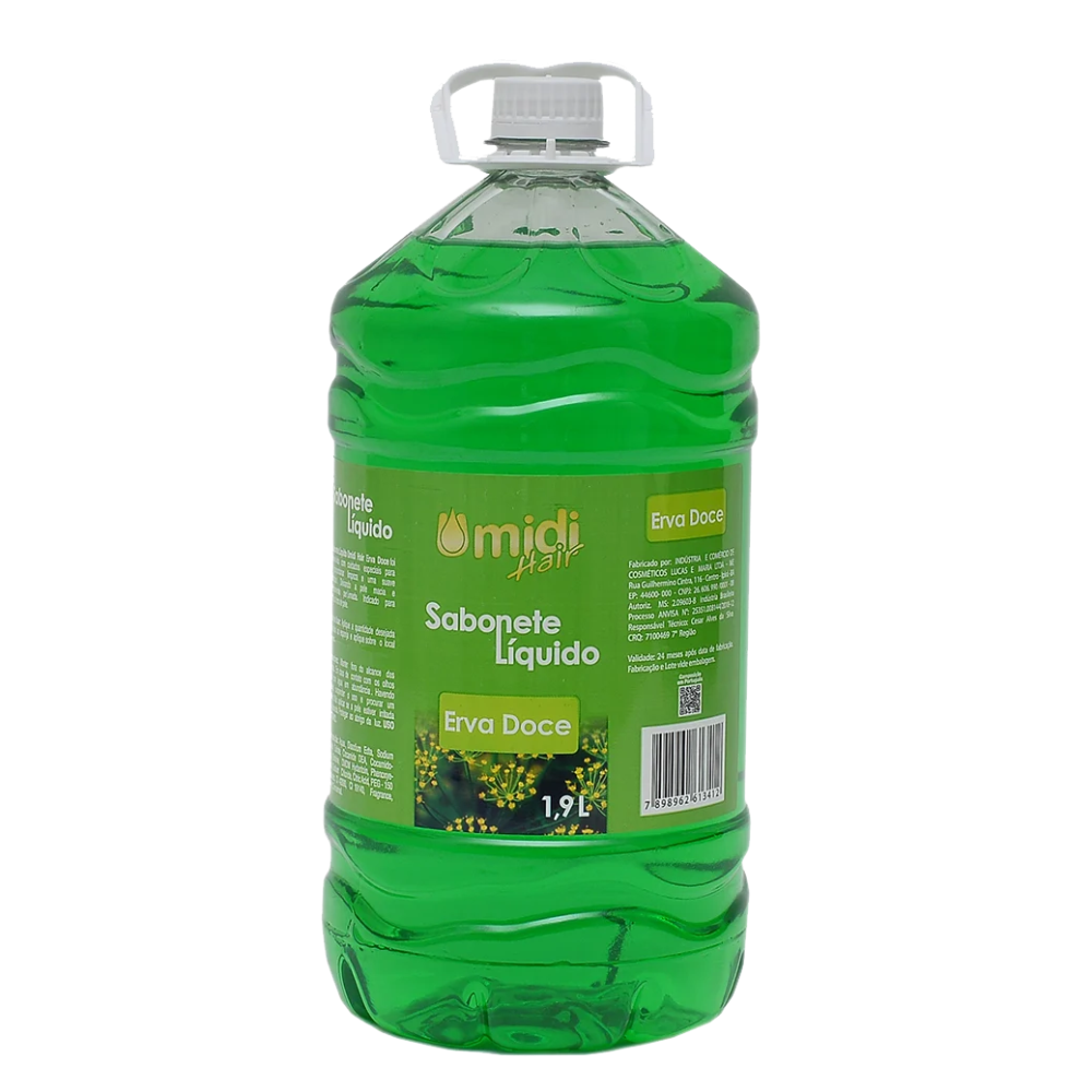 Sabonete Líquido Umidi Hair Erva Doce 1,9L