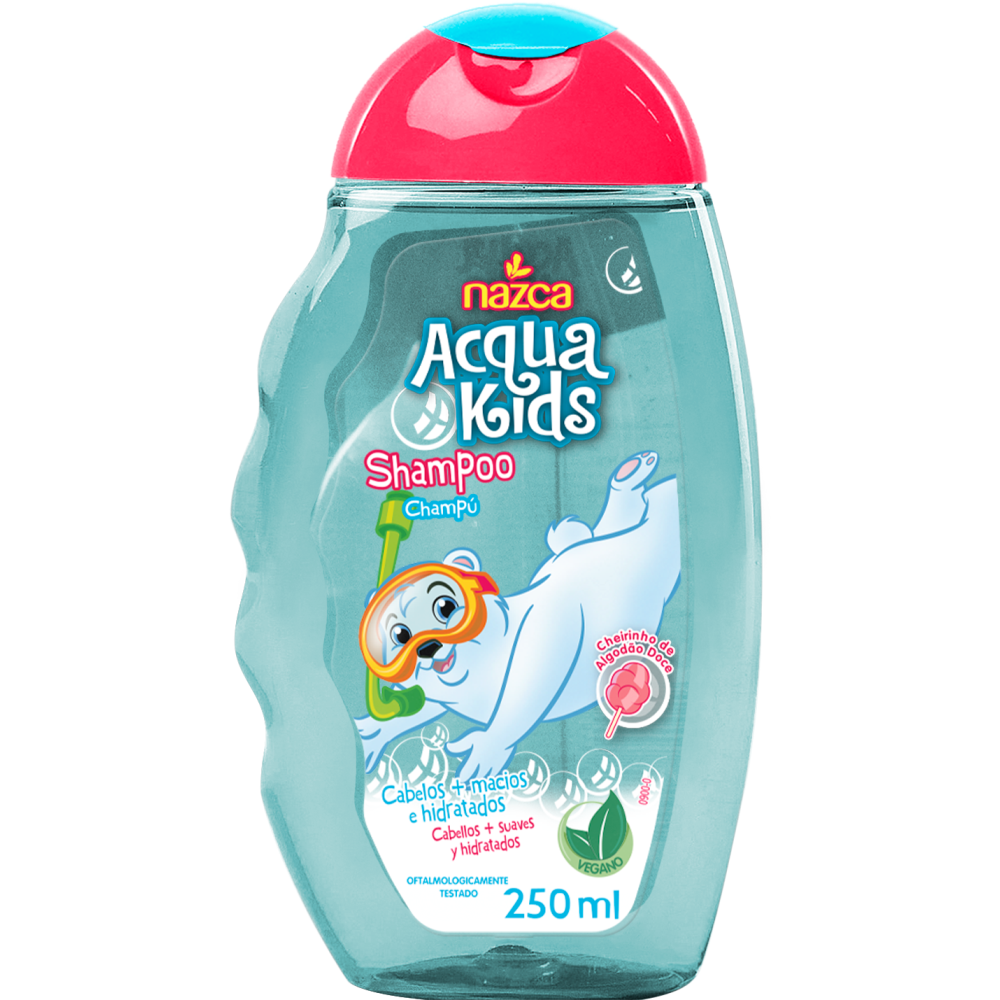 Shampoo Acqua Kids Algodão Doce 250ml