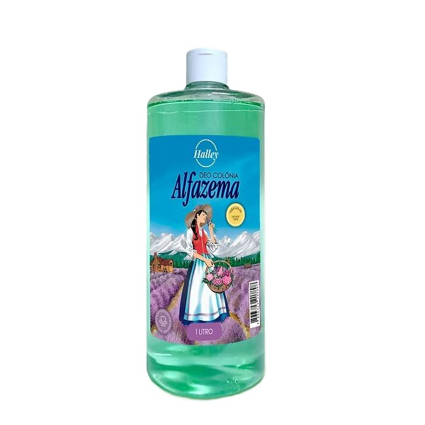 Deo Colônia Halley Alfazema Original 1L