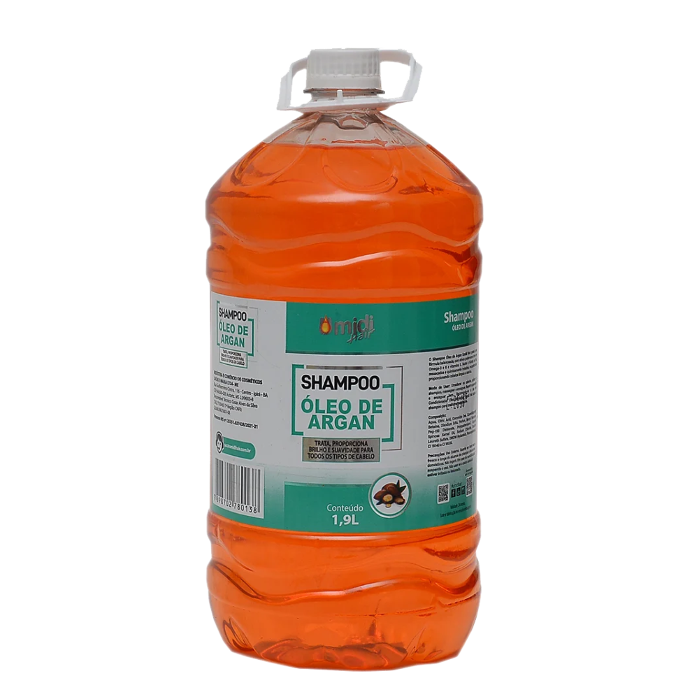 Shampoo Umidi Hair Óleo De Argan 1,9L