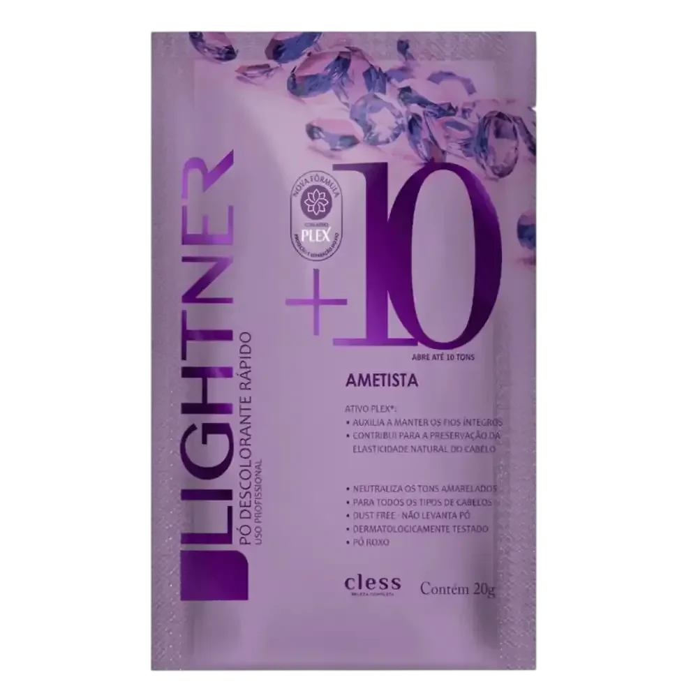 Pó Descolorante Cless Lightner Ametista 20G