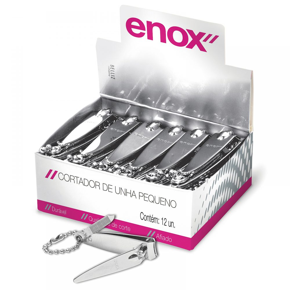 Cortador de Unha Enox Belliz Com Chaveiro Ref. 942