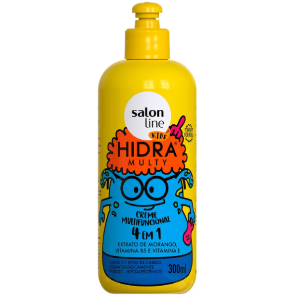 Creme Para Pentear Salon Line Multifuncional Hidra Multy Kids 300ml
