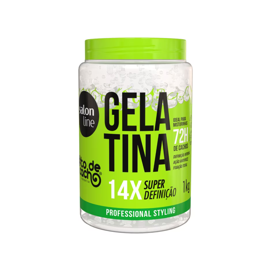 Gelatina Salon Line #Todecacho Super Definição 1Kg
