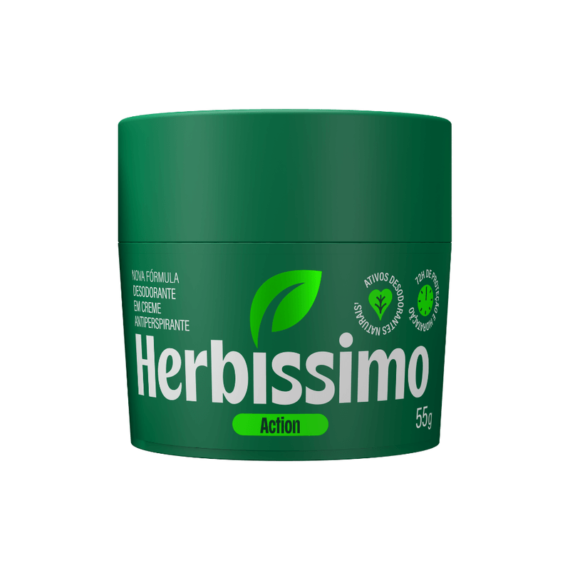 Desodorante Creme Herbíssimo Action 55G