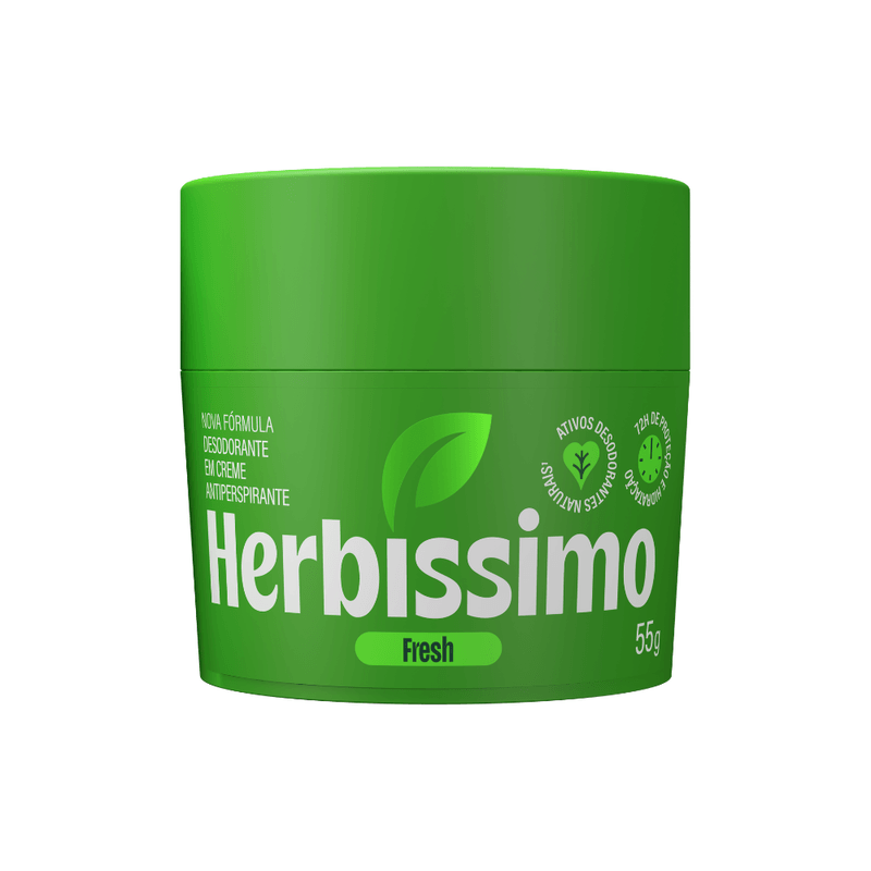 Desodorante Creme Herbíssimo Fresh 55G