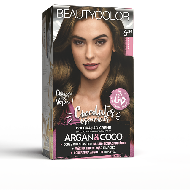 Coloração Creme Beauty Color Chocolates Especiais Chocolate 6.34