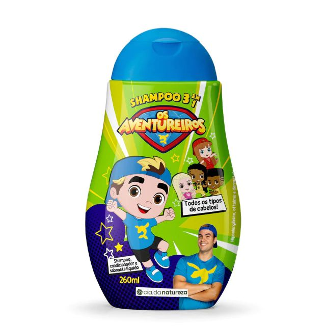 Shampoo 3X1 Luccas Neto 260ml