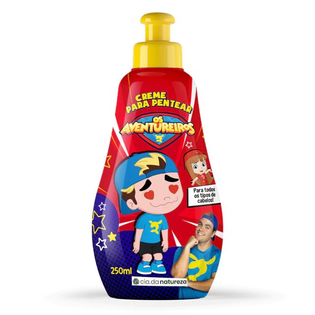 Creme De Pentear Luccas Neto Todos Os Tipos De Cabelos 250ml