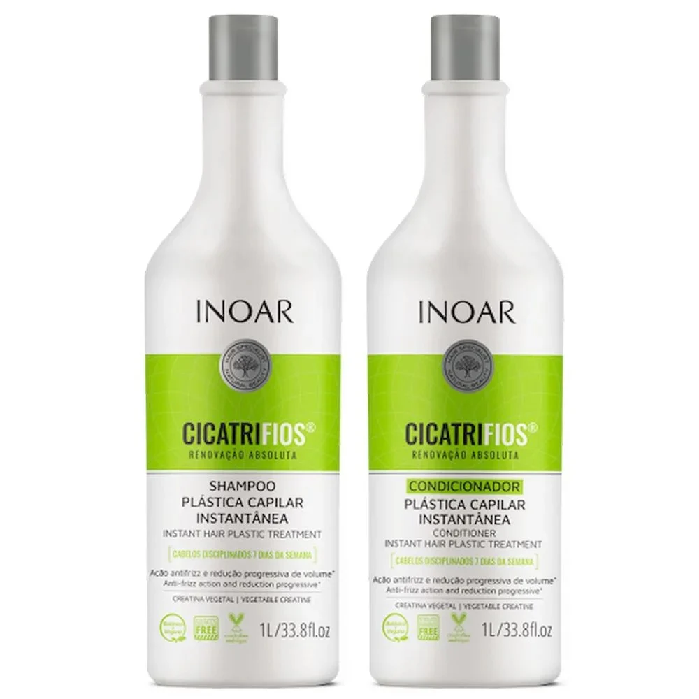Kit Shampoo + Condicionador Inoar Cicatrifios 1L