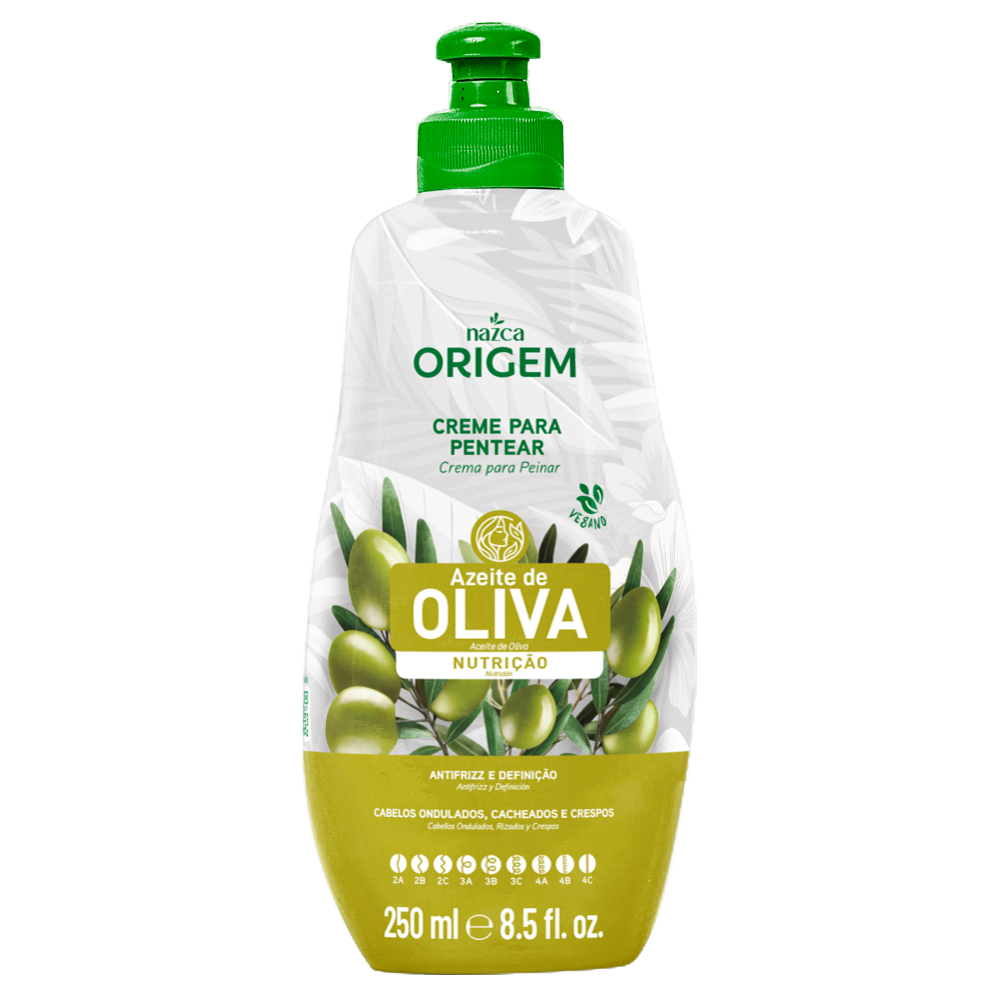 Creme Para Pentear Origem Azeite De Oliva 250ml