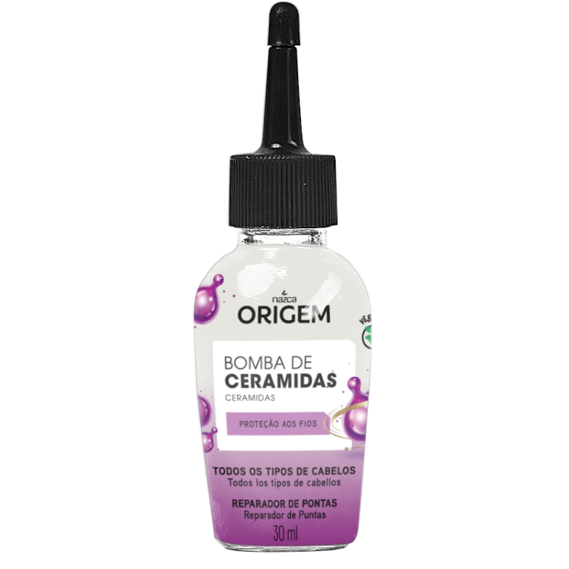 Reparador de Pontas Nazca Origem Bomba de Ceramidas 30ml