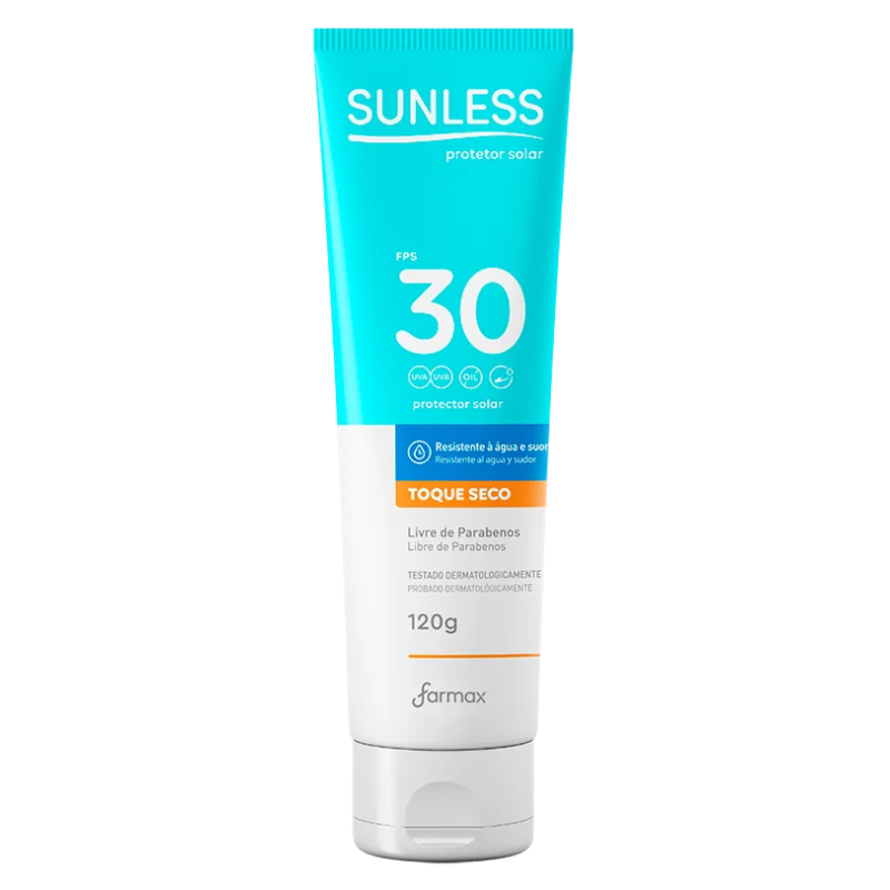 Protetor Solar Farmax Sunless FPS30 120g