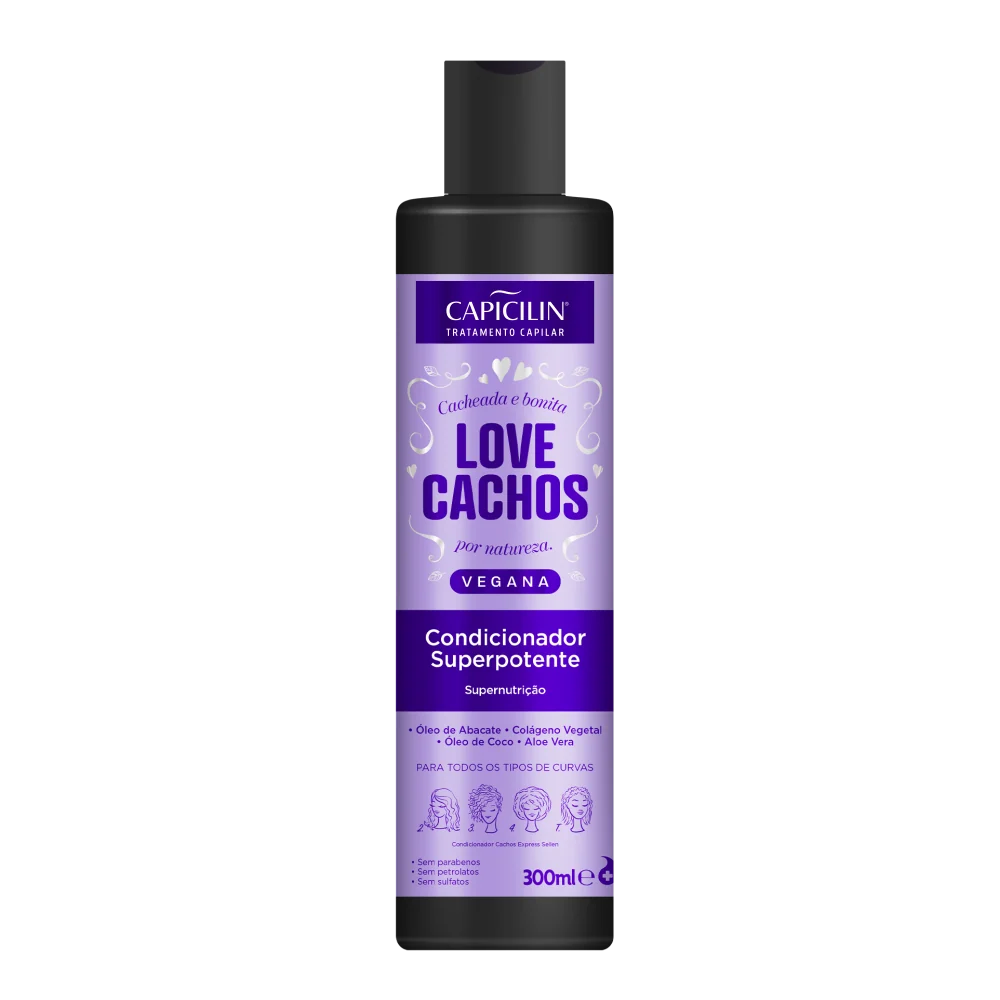 Condicionador Capicilin Love Cachos 300ml