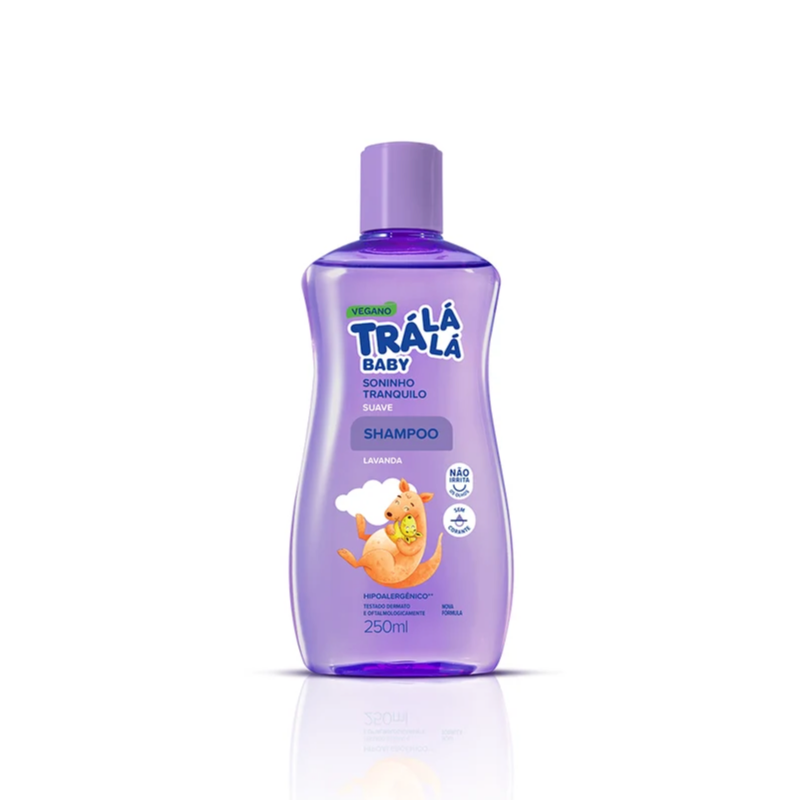 Shampoo Baby Tra Lá Lá 250ml Suave Lavanda