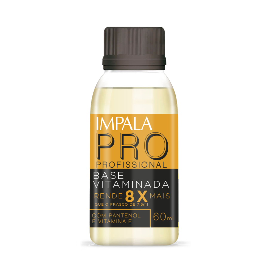 Pré Esmalte e Finalizador Impala Profissional Base Vitaminada 60ml