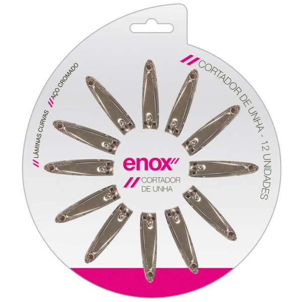 Cortador de Unha Enox Belliz Disco Com 12 Unidades Ref. 672