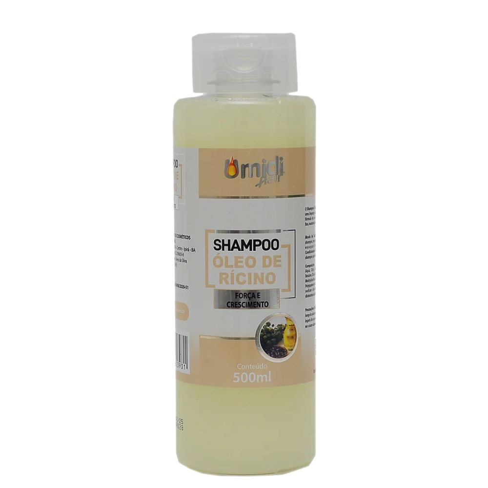 Shampoo Umidi Hair Óleo De Rícino 500ml
