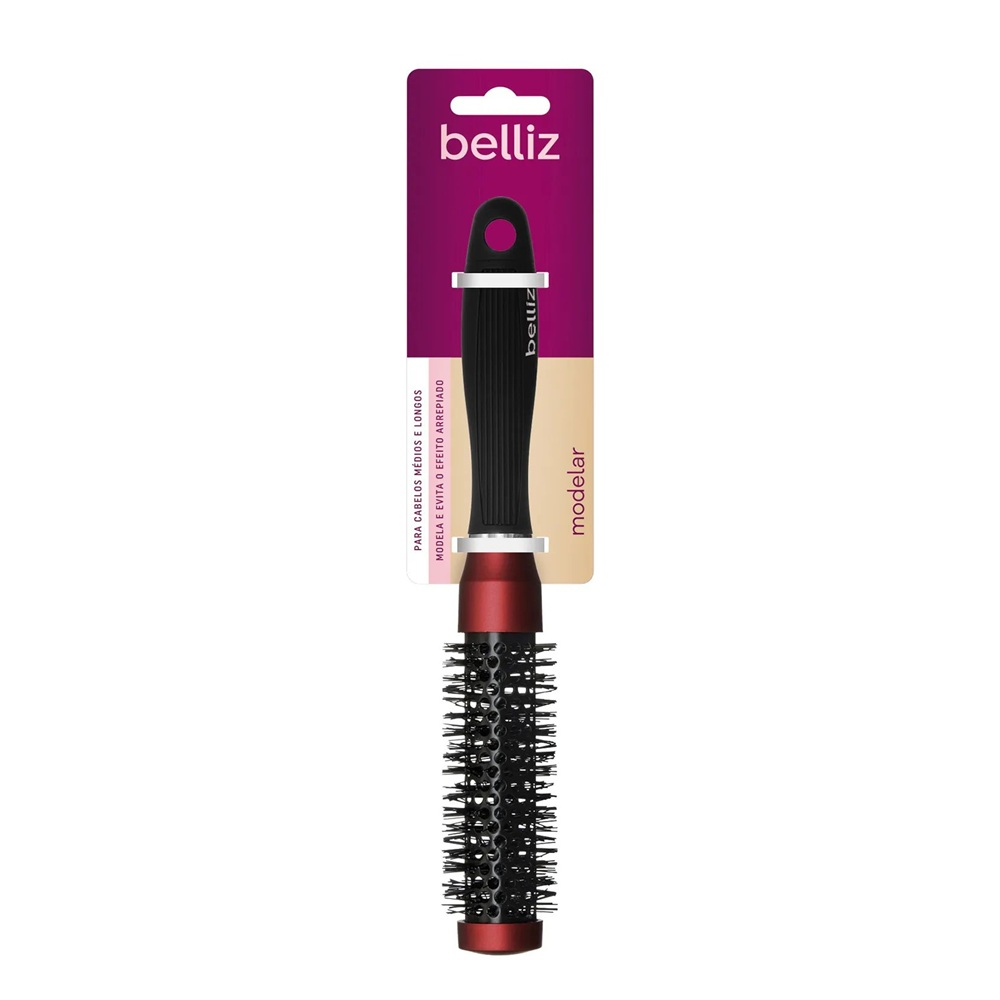 Escova Belliz 24mm Íon Térmica Ref. 298