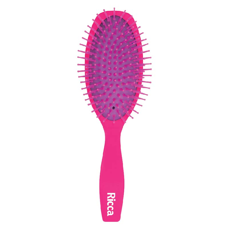 Escova de Cabelo Ricca Belliz Oval Color Block Ref. 242