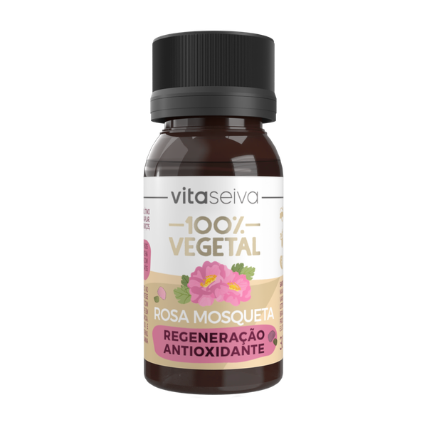 Óleo Capilar Vita Seiva 100%  Vegetal Rosa Mosqueta 30ml