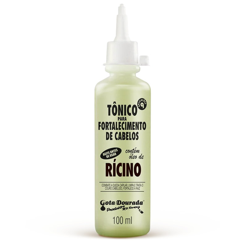 Tônico Gota Dourada Rícino 100ml