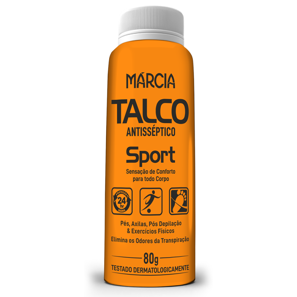 Talco Antisséptico Márcia Sport