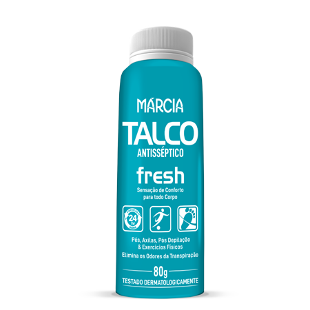 Talco Antisséptico Márcia Fresh