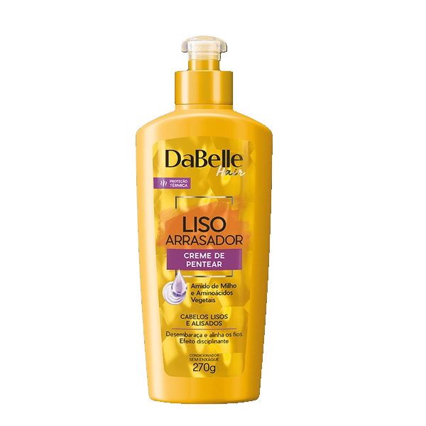 Creme Para Pentear Dabelle Liso Arrasador 270G
