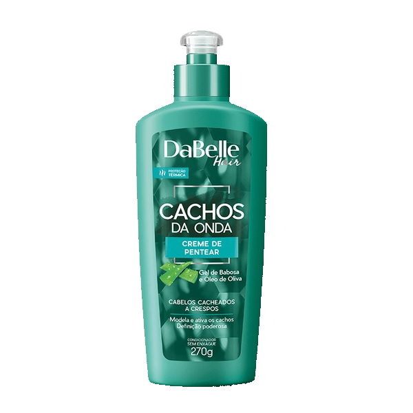 Creme Para Pentear Dabelle Cachos Da Onda 270G