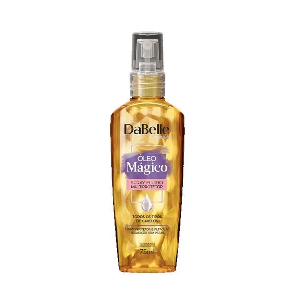 Spray Fluido Multiprotetor Dabelle Óleo Mágico 75ml