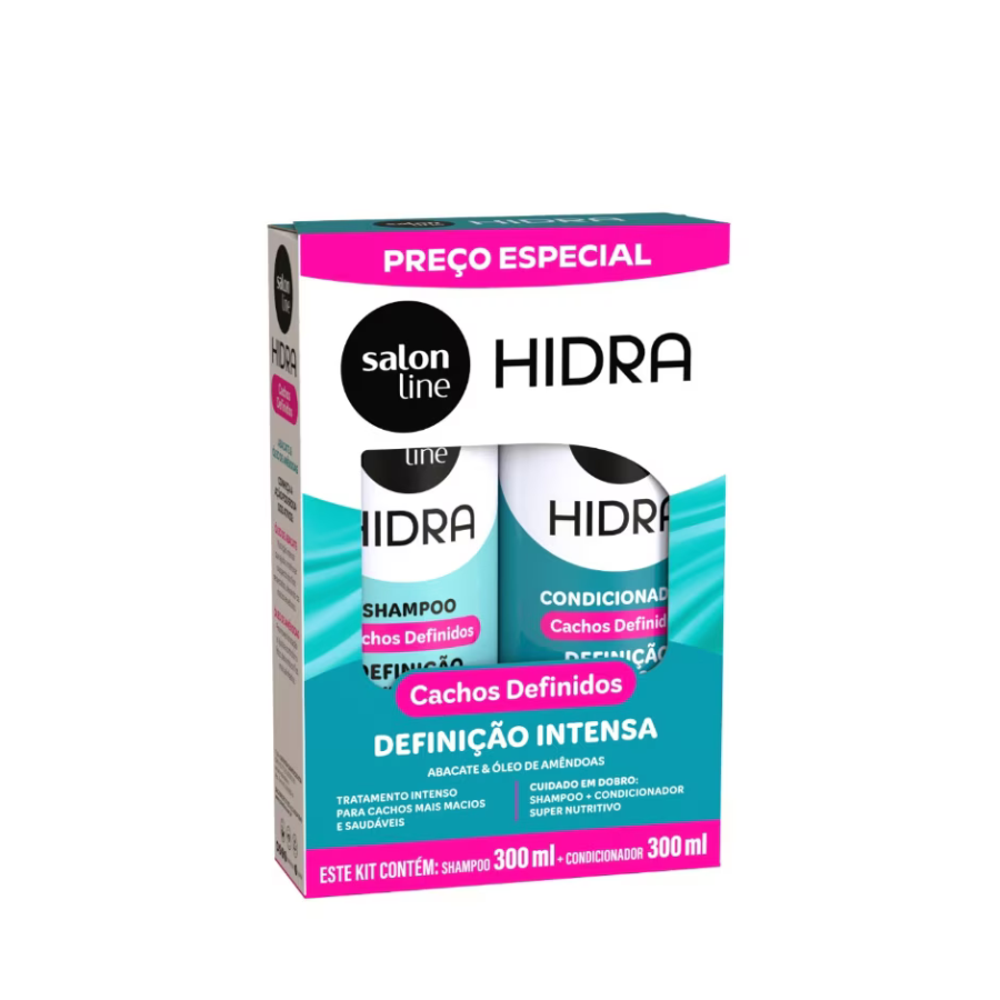 Kit Shampoo + Condicionador Salon Line Hidra Abacate 300ml
