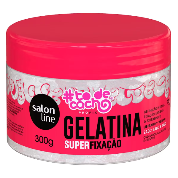 Gelatina Salon Line #Todecacho Super Fixação 300G