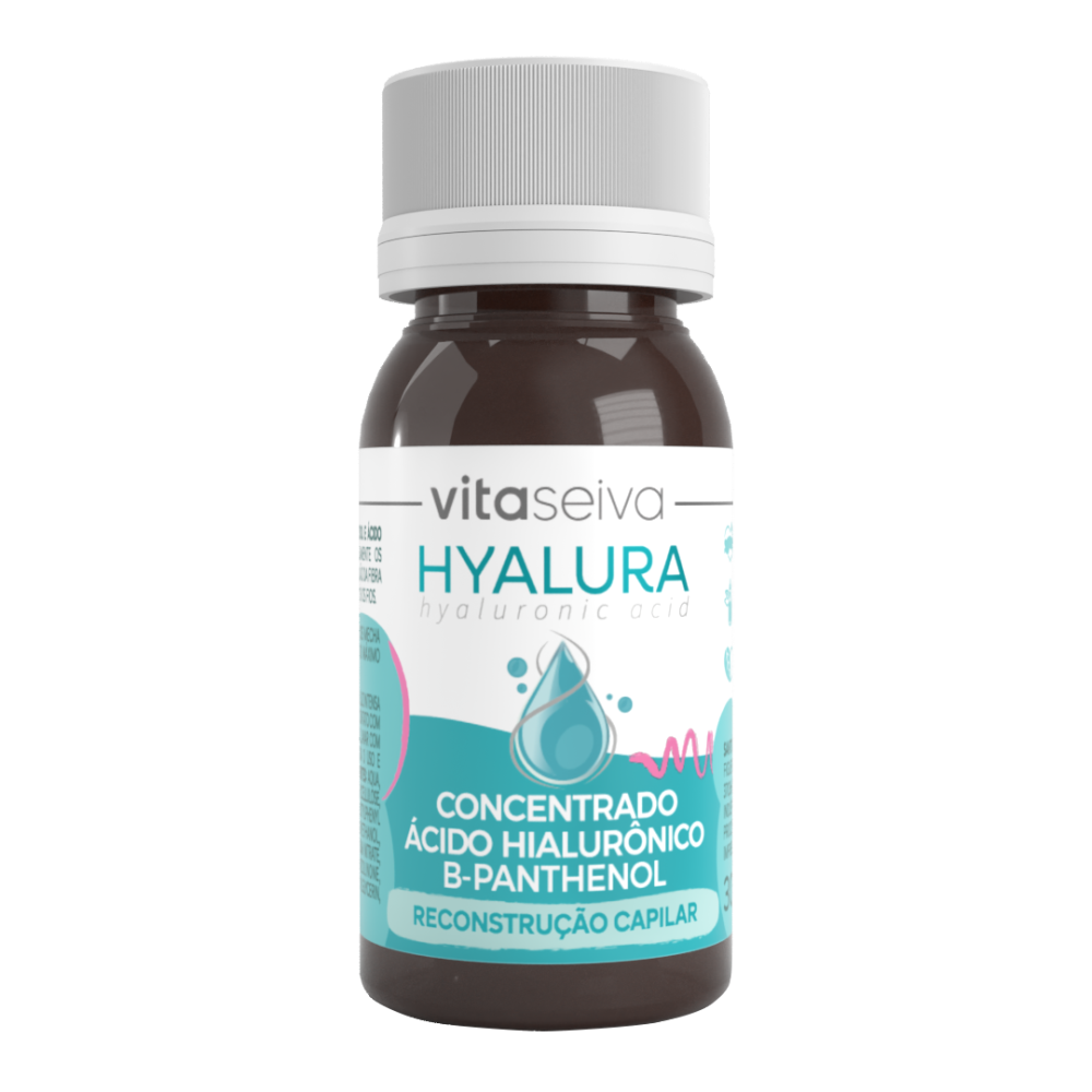 Óleo Capilar Vita Seiva Hyalura Ácido Hialurônico  e B-Panthenol 30ml