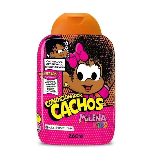 Condicionador Cia Da Natureza Milena Kids Cachos 260ml
