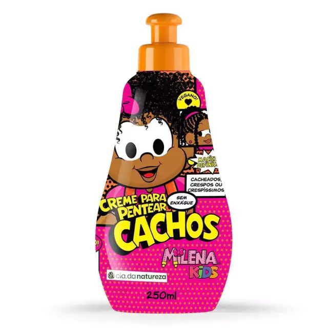 Creme De Pentear Cia Da Natureza Milena Kids Cachos 250ml