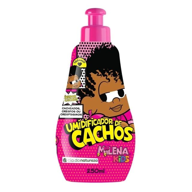 Umidificador De Cachos Cia Da Natureza Milena Kids Cachos 250ml