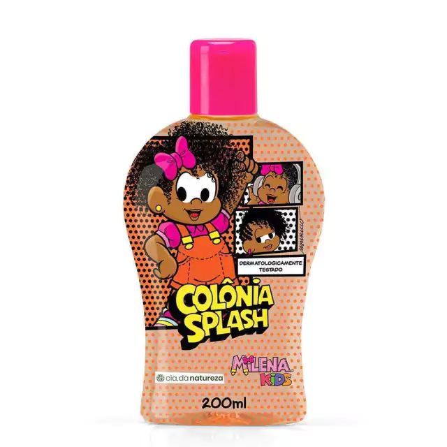 Desodorante Colônia Body Splash Cia Da Natureza Milena Kids 190ml